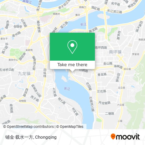 铺金·载水一方 map
