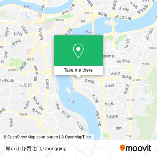 城市江山-西北门 map