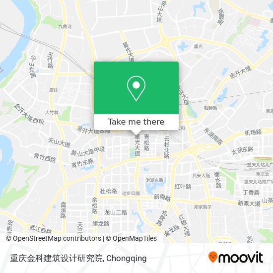 重庆金科建筑设计研究院 map