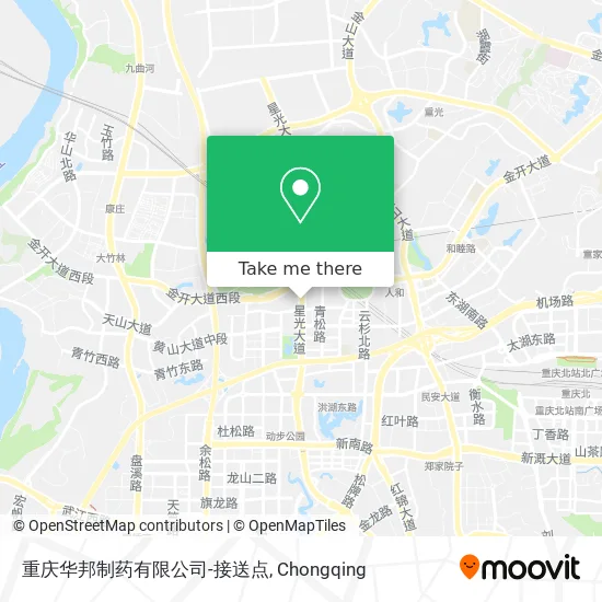 重庆华邦制药有限公司-接送点 map