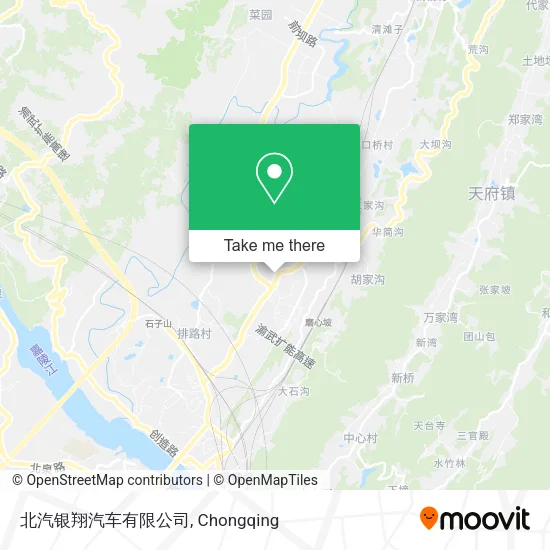 北汽银翔汽车有限公司 map