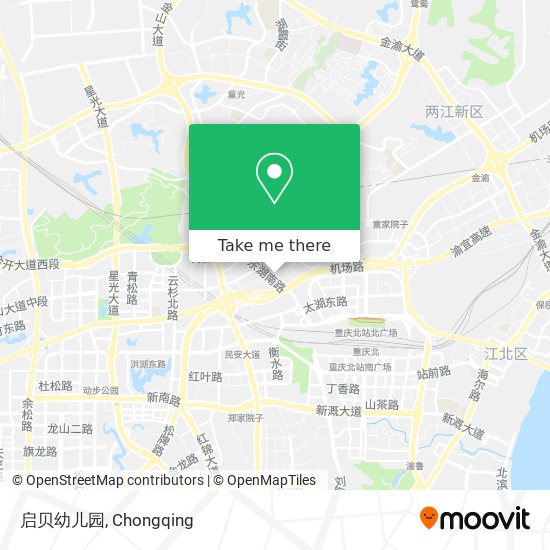 启贝幼儿园 map