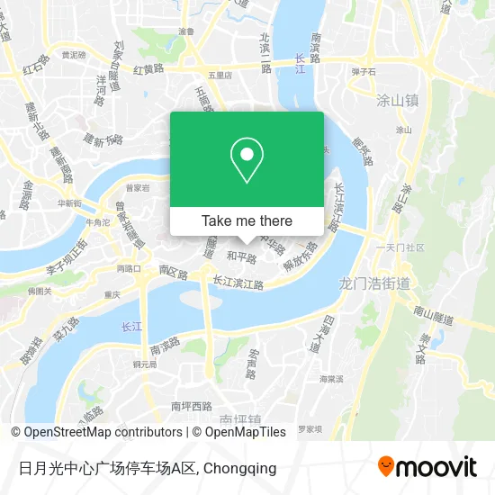 日月光中心广场停车场A区 map