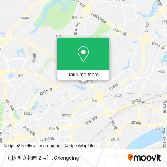 奥林匹克花园-2号门 map