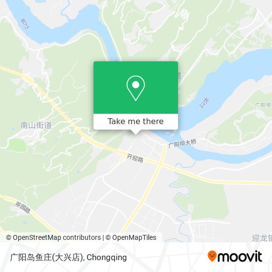 广阳岛鱼庄(大兴店) map