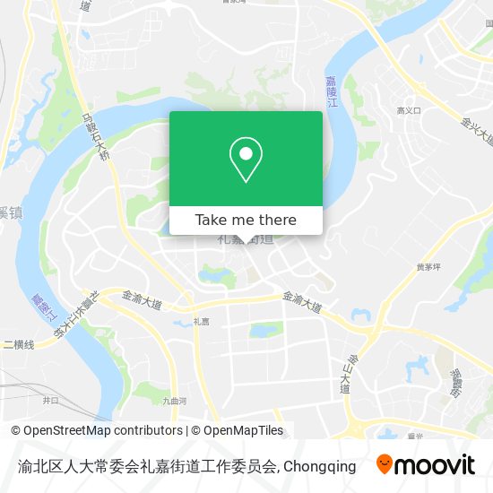 渝北区人大常委会礼嘉街道工作委员会 map