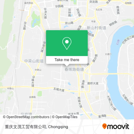 重庆文茂工贸有限公司 map