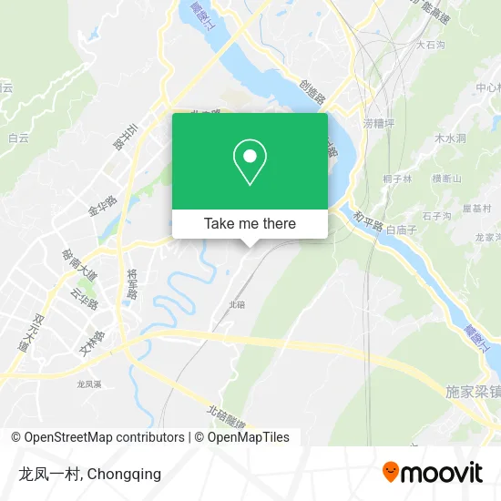 龙凤一村 map