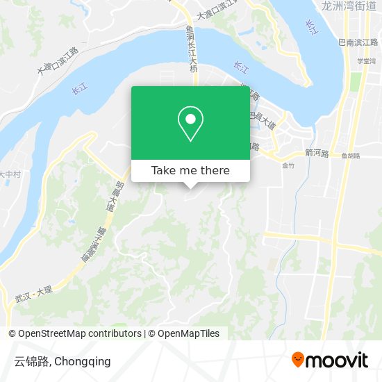 云锦路 map