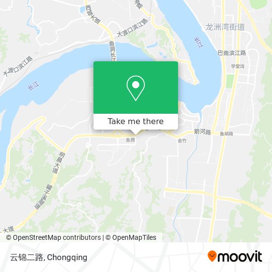 云锦二路 map