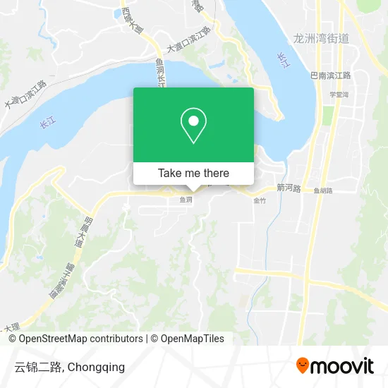 云锦二路 map
