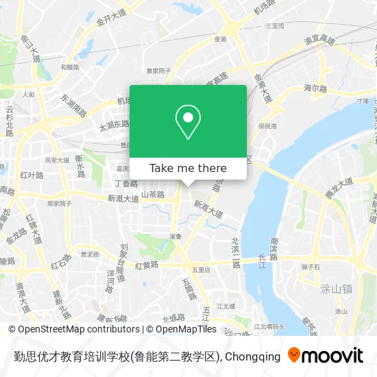 勤思优才教育培训学校(鲁能第二教学区) map