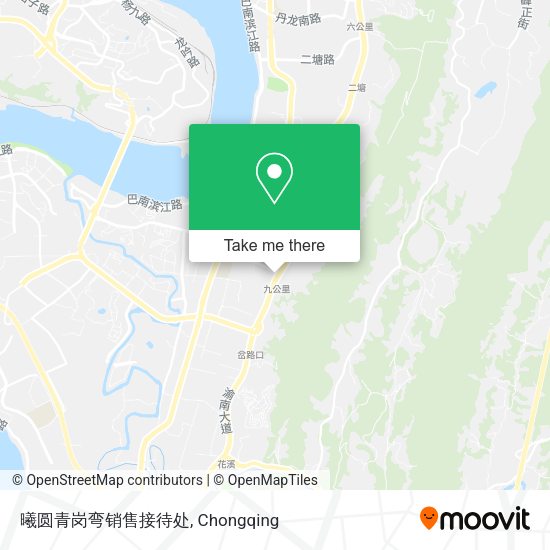 曦圆青岗弯销售接待处 map