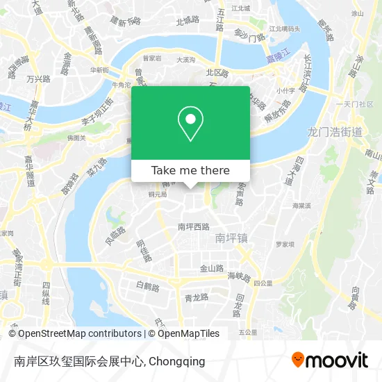 南岸区玖玺国际会展中心 map