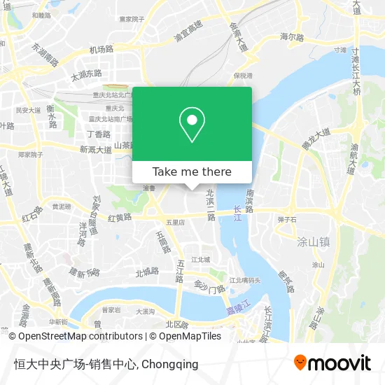 恒大中央广场-销售中心 map