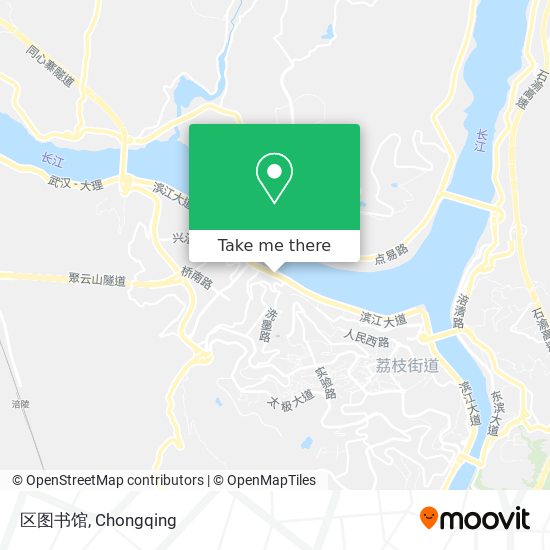 区图书馆 map