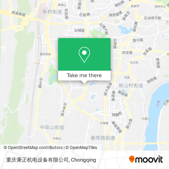 重庆秉正机电设备有限公司 map