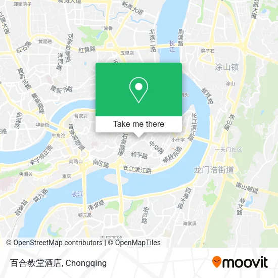 百合教堂酒店 map