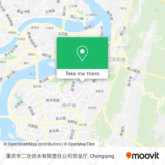 重庆市二次供水有限责任公司营业厅 map