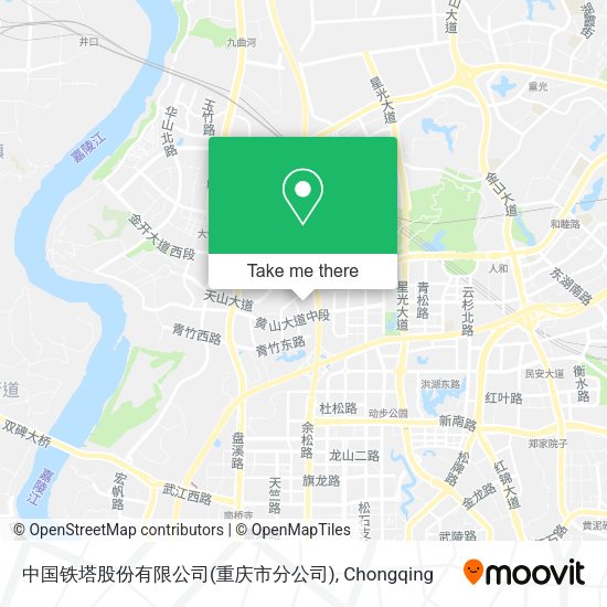 中国铁塔股份有限公司(重庆市分公司) map