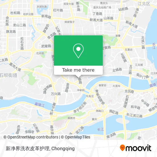 新净界洗衣皮革护理 map