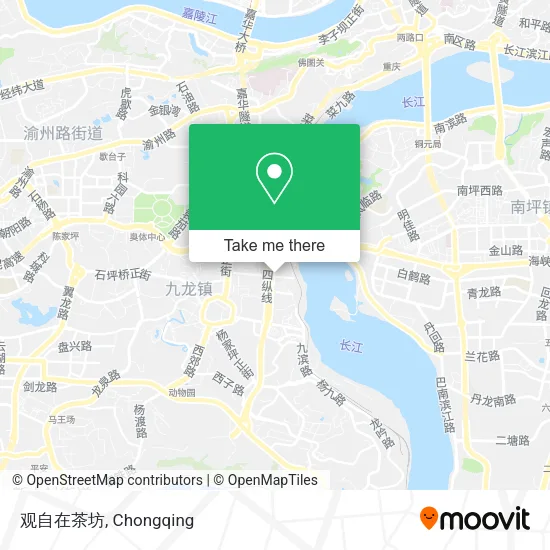 观自在茶坊 map