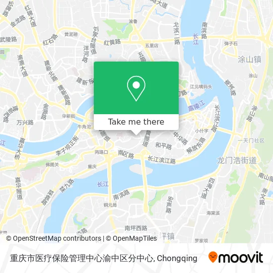 重庆市医疗保险管理中心渝中区分中心 map