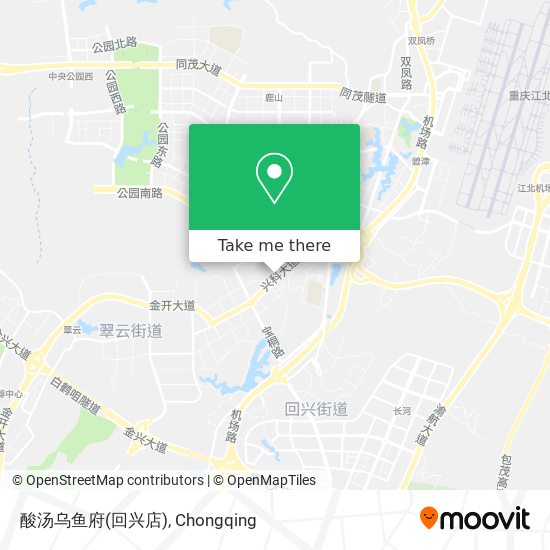 酸汤乌鱼府(回兴店) map