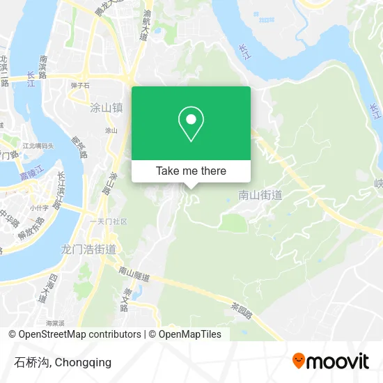 石桥沟 map