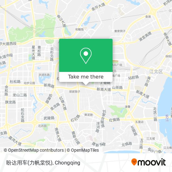 盼达用车(力帆棠悦) map
