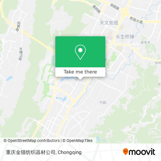 重庆金猫纺织器材公司 map
