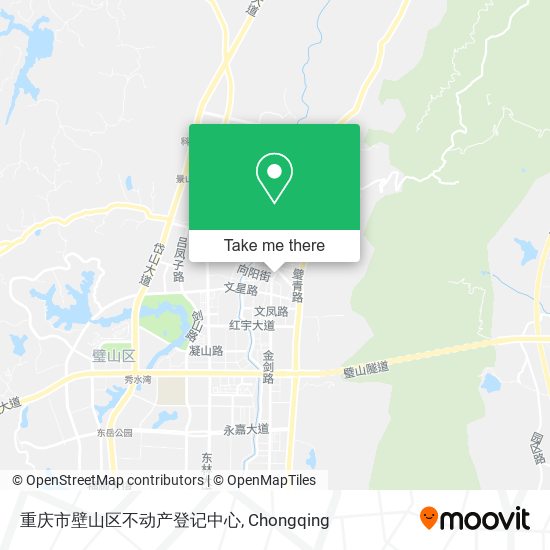 重庆市壁山区不动产登记中心 map