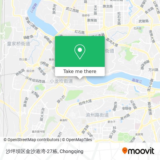 沙坪坝区金沙港湾-27栋 map