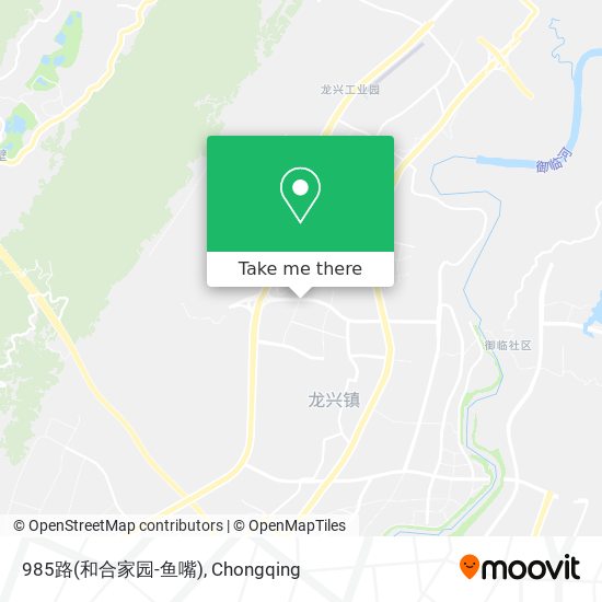 985路(和合家园-鱼嘴) map