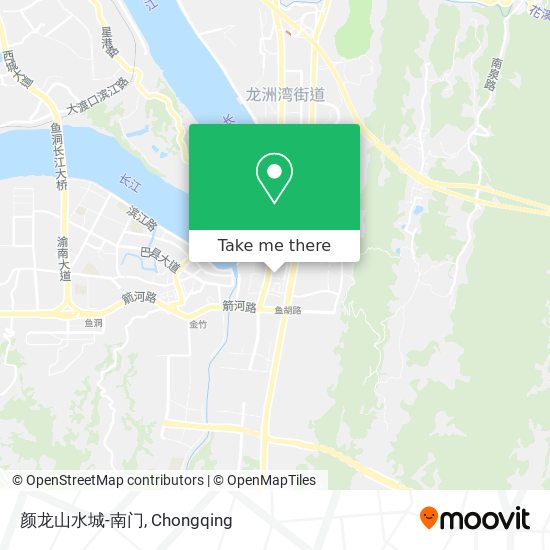 颜龙山水城-南门 map