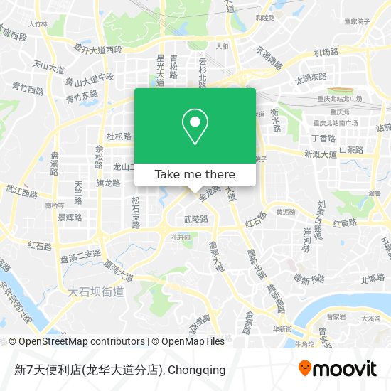 新7天便利店(龙华大道分店) map