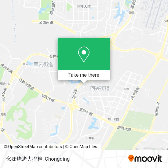 幺妹烧烤大排档 map