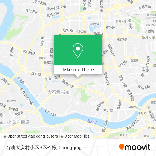 石油大庆村小区B区-1栋 map