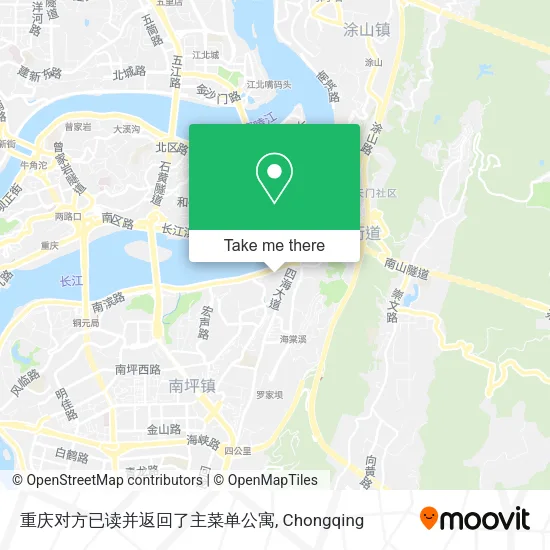 重庆对方已读并返回了主菜单公寓 map