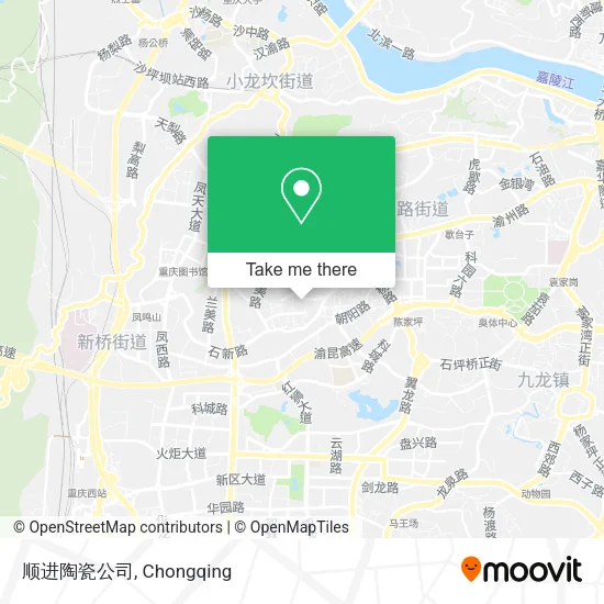 顺进陶瓷公司 map