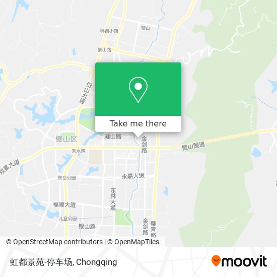 虹都景苑-停车场 map