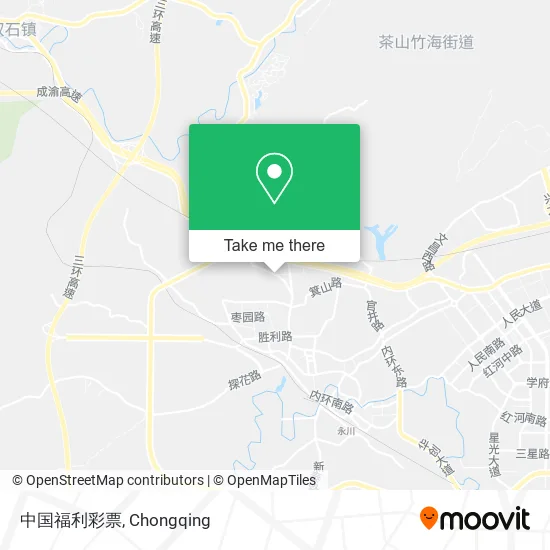 中国福利彩票 map