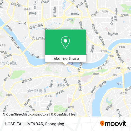 HOSPITAL LIVE&BAR map