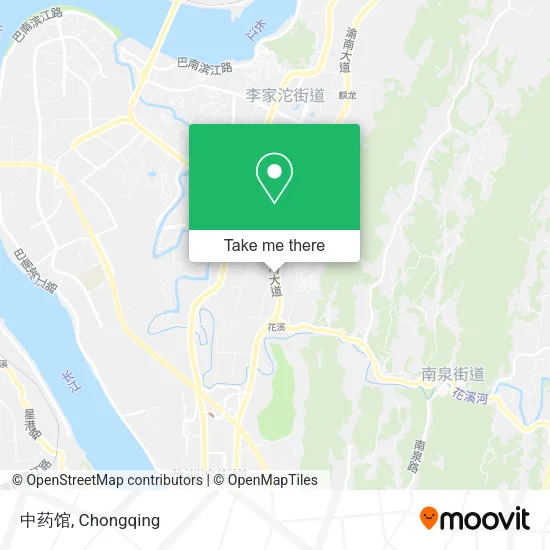 中药馆 map