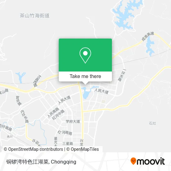 铜锣湾特色江湖菜 map