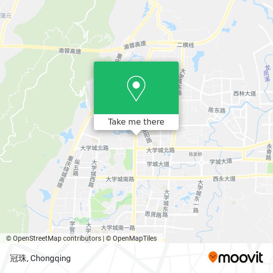 冠珠 map