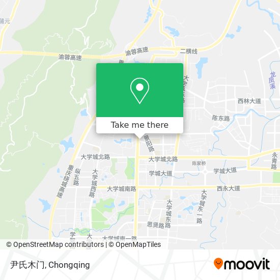 尹氏木门 map