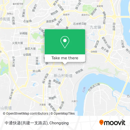 中通快递(共建一支路店) map