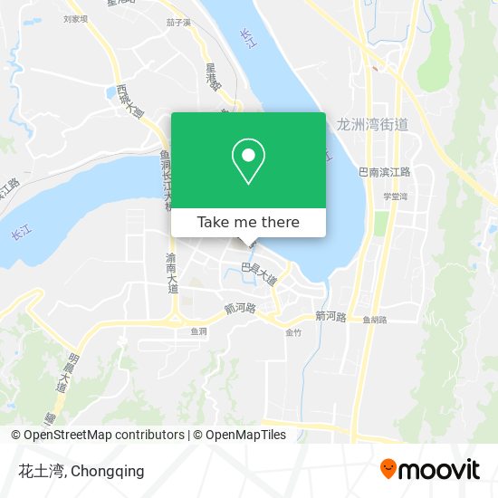 花土湾 map