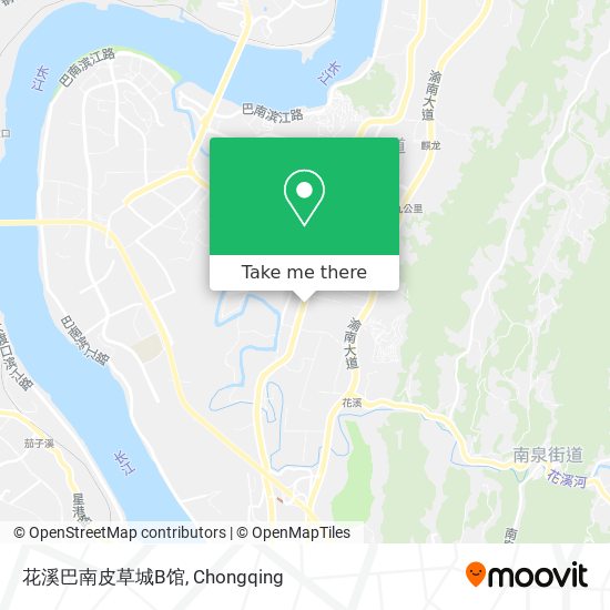 花溪巴南皮草城B馆 map